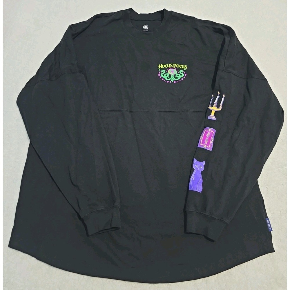 Disney Hocus Pocus Glow In The Dark Adult XXL Spirit Jersey Neon Witch Sisters